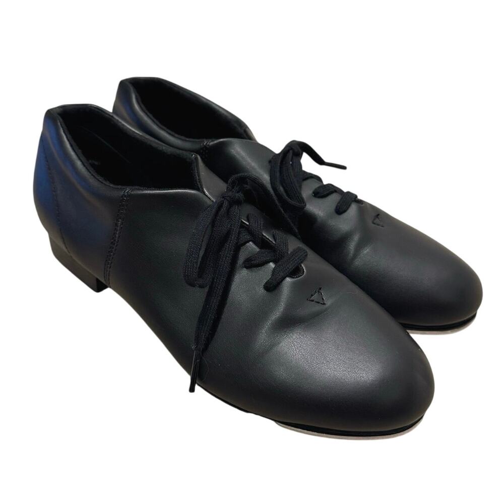 Capezio‎ Fluid Black Leather Tap Shoes Size 9 Men’s or 10 / 10.5 Women’s